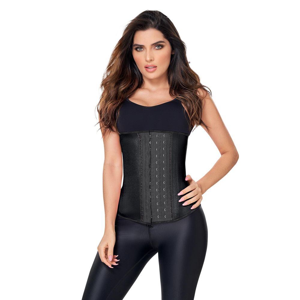 Cinturilla látex Deportiva 3 Broches Metalizada Mujer