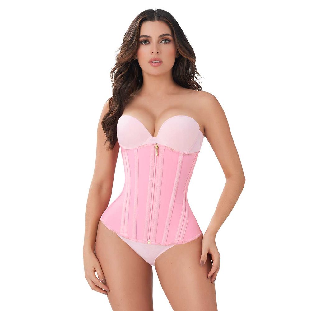 Cinturilla con caida de busto 3 Broches Reloj de Arena Mujer