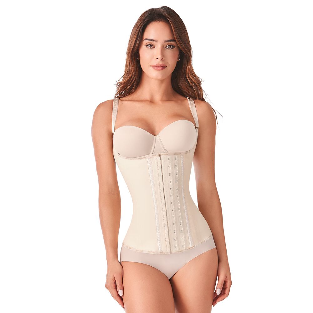 Semichaleco látex 3 Broches Mujer