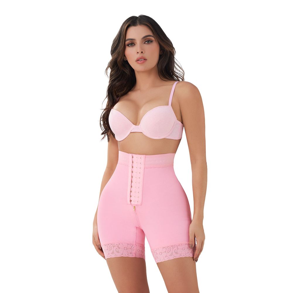 Short Alto levanta Glúteos Broches Con Realce Invisible Power Secret Mujer