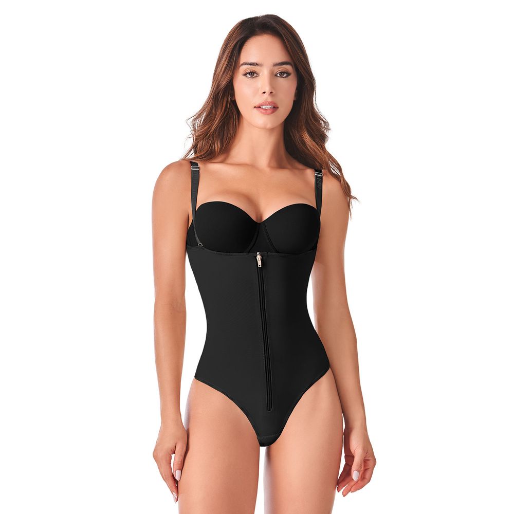 Faja Colombiana Tipo Body Tanga Powernet Enelia Mujer
