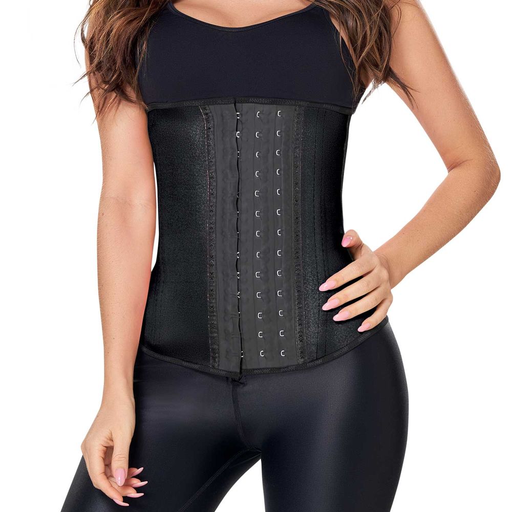 Cinturilla látex Deportiva 3 Broches Metalizada Mujer