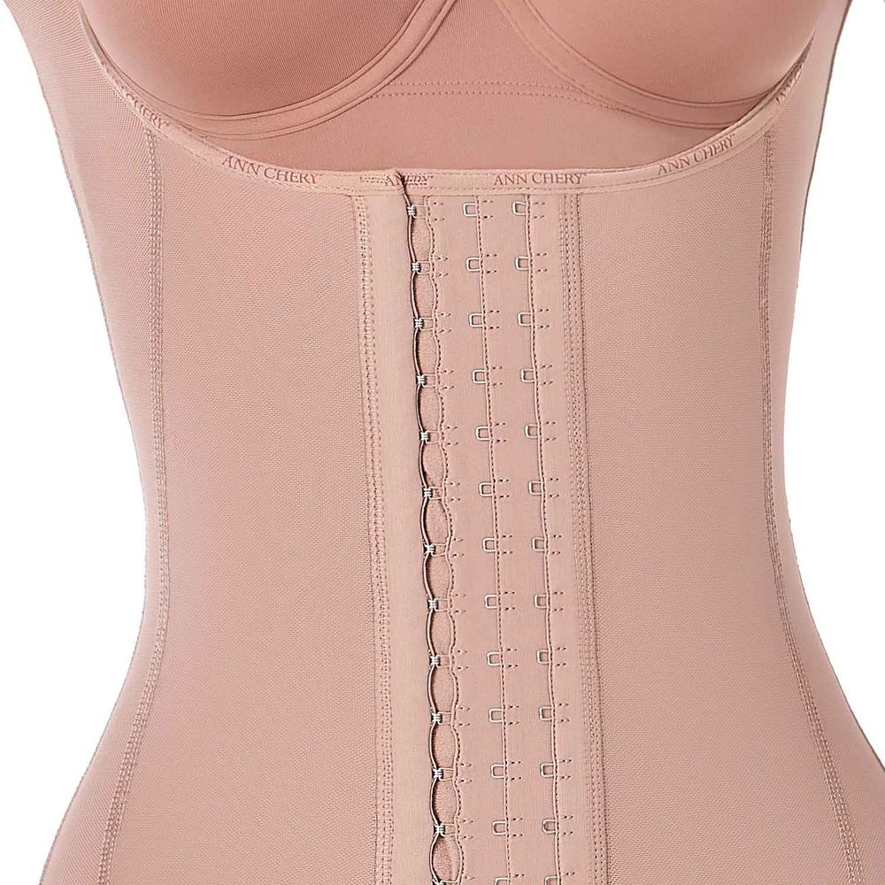 Faja Colombiana a la Rodilla Postoperatorio Mangas Comfort Angelique Mujer