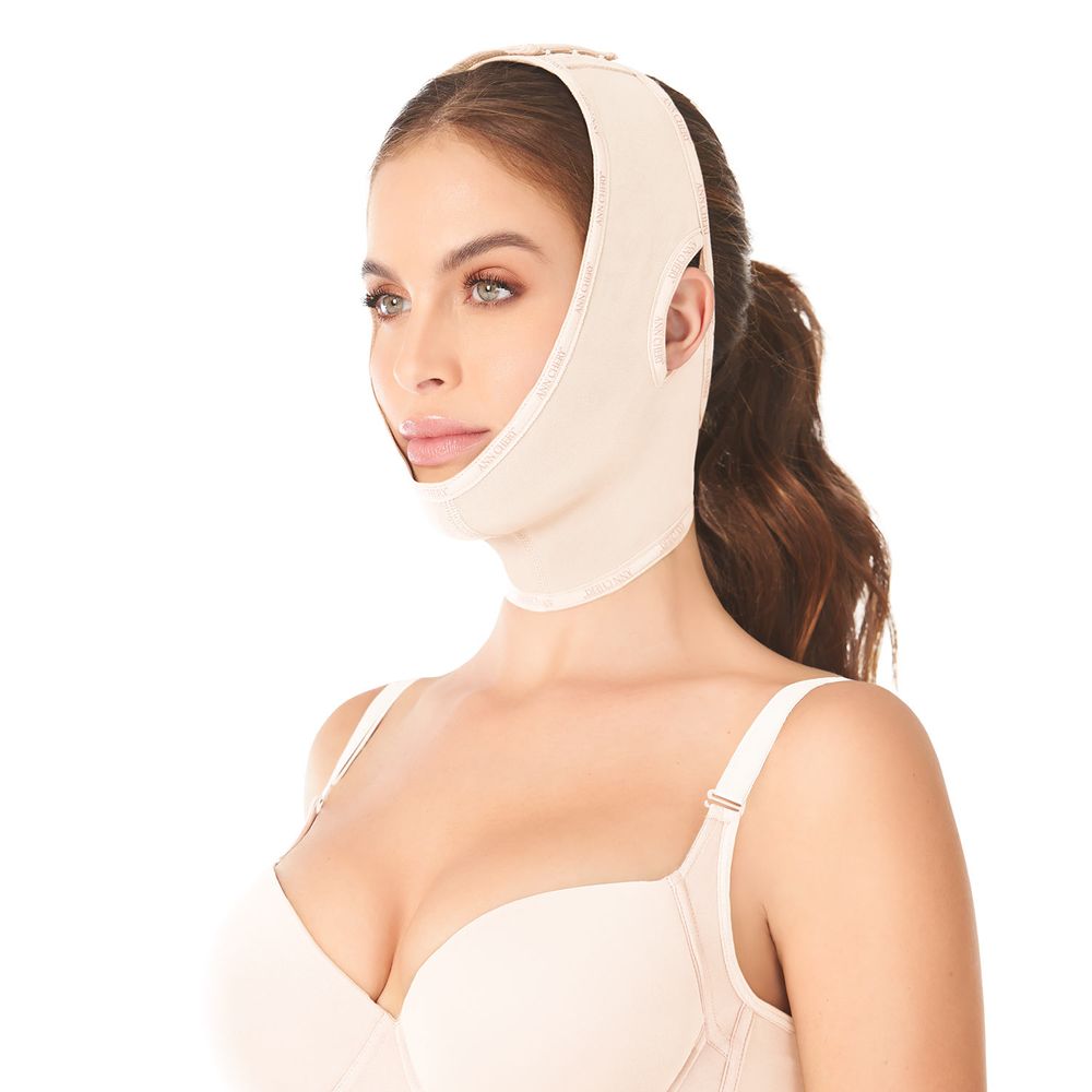 Mentonera Postoperatoria Broches Mujer